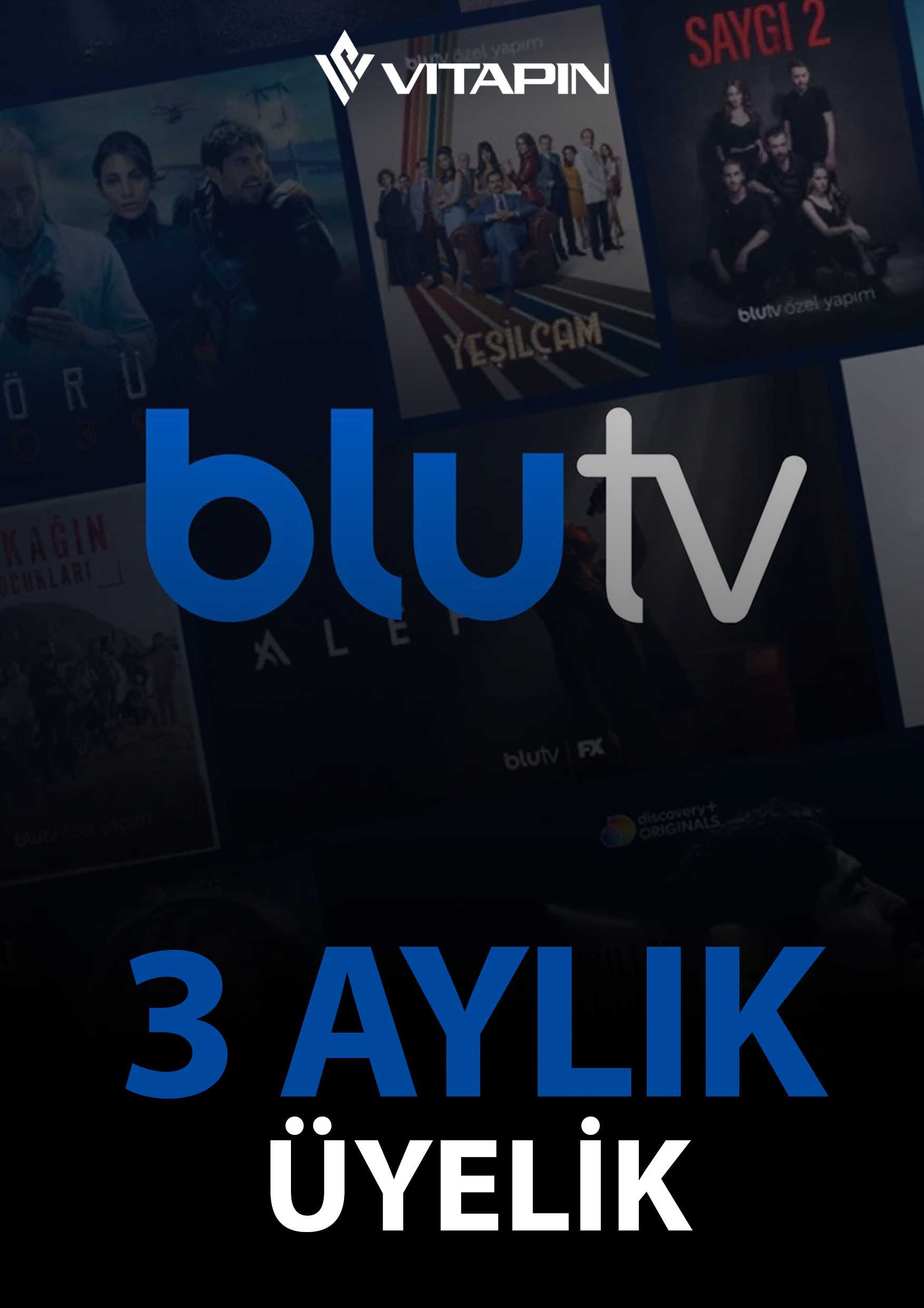 BluTV Üyelik 3 Ay